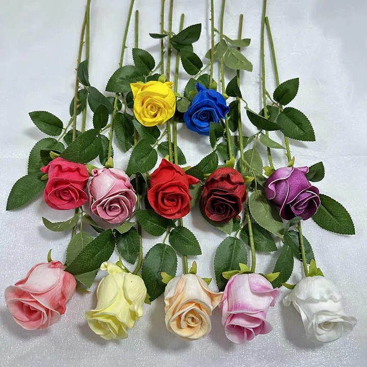 طبقات وردة صغيرة عالية الجودة بلاستيك - Layers High Quality Mini Rose Plastic