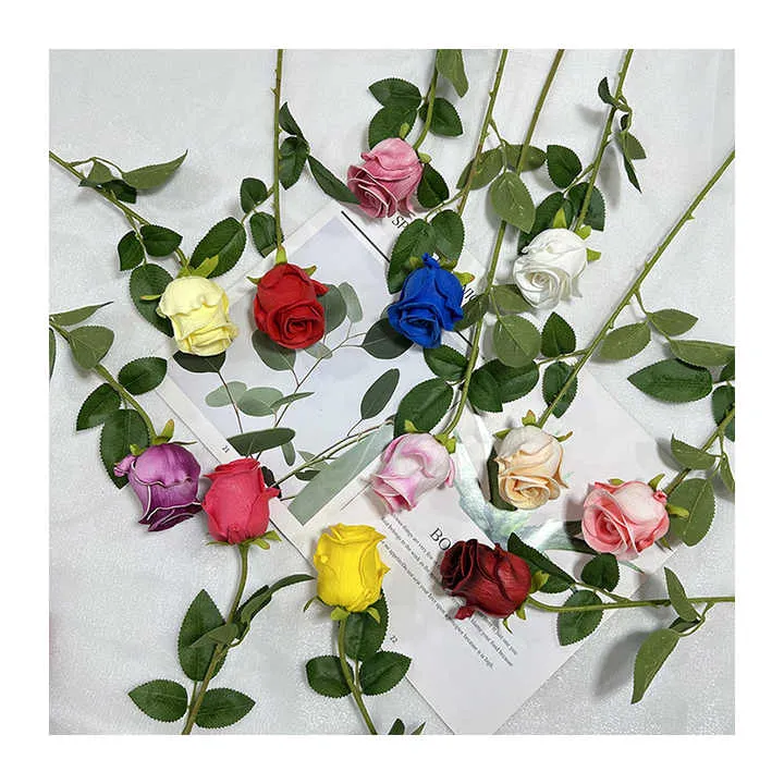 طبقات وردة صغيرة عالية الجودة بلاستيك - Layers High Quality Mini Rose Plastic