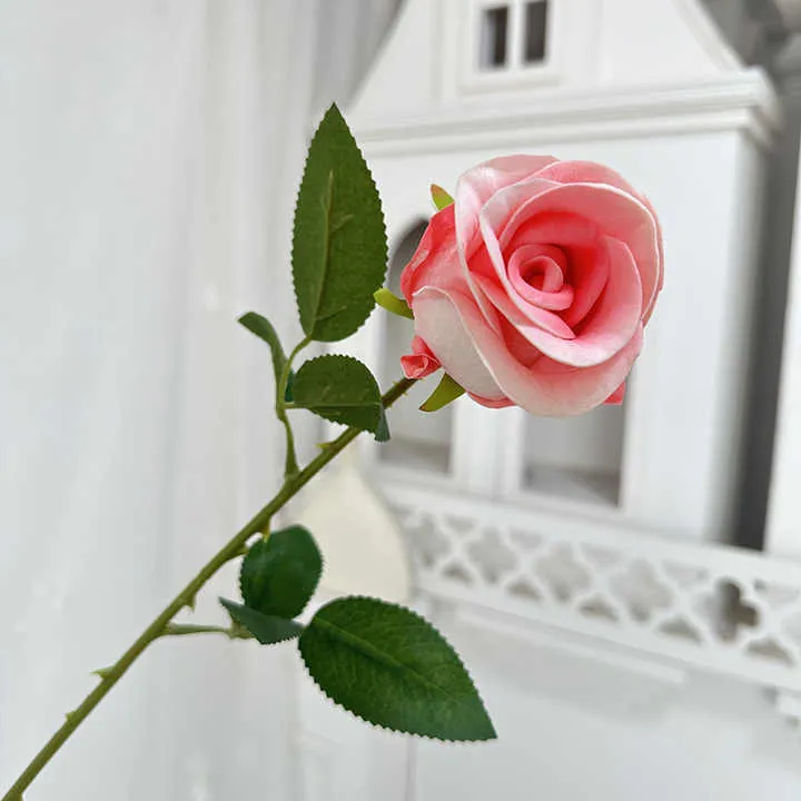 طبقات وردة صغيرة عالية الجودة بلاستيك - Layers High Quality Mini Rose Plastic