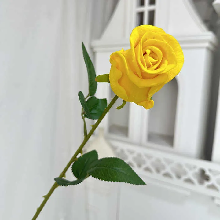 طبقات وردة صغيرة عالية الجودة بلاستيك - Layers High Quality Mini Rose Plastic