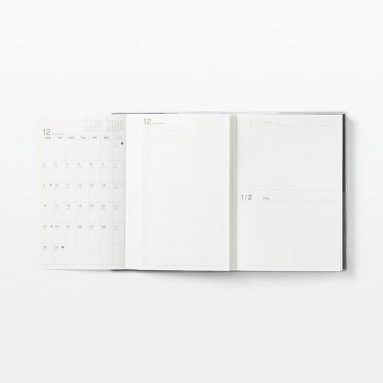 2025 Monthly/Daily Planner (Mon to Sun) - B6