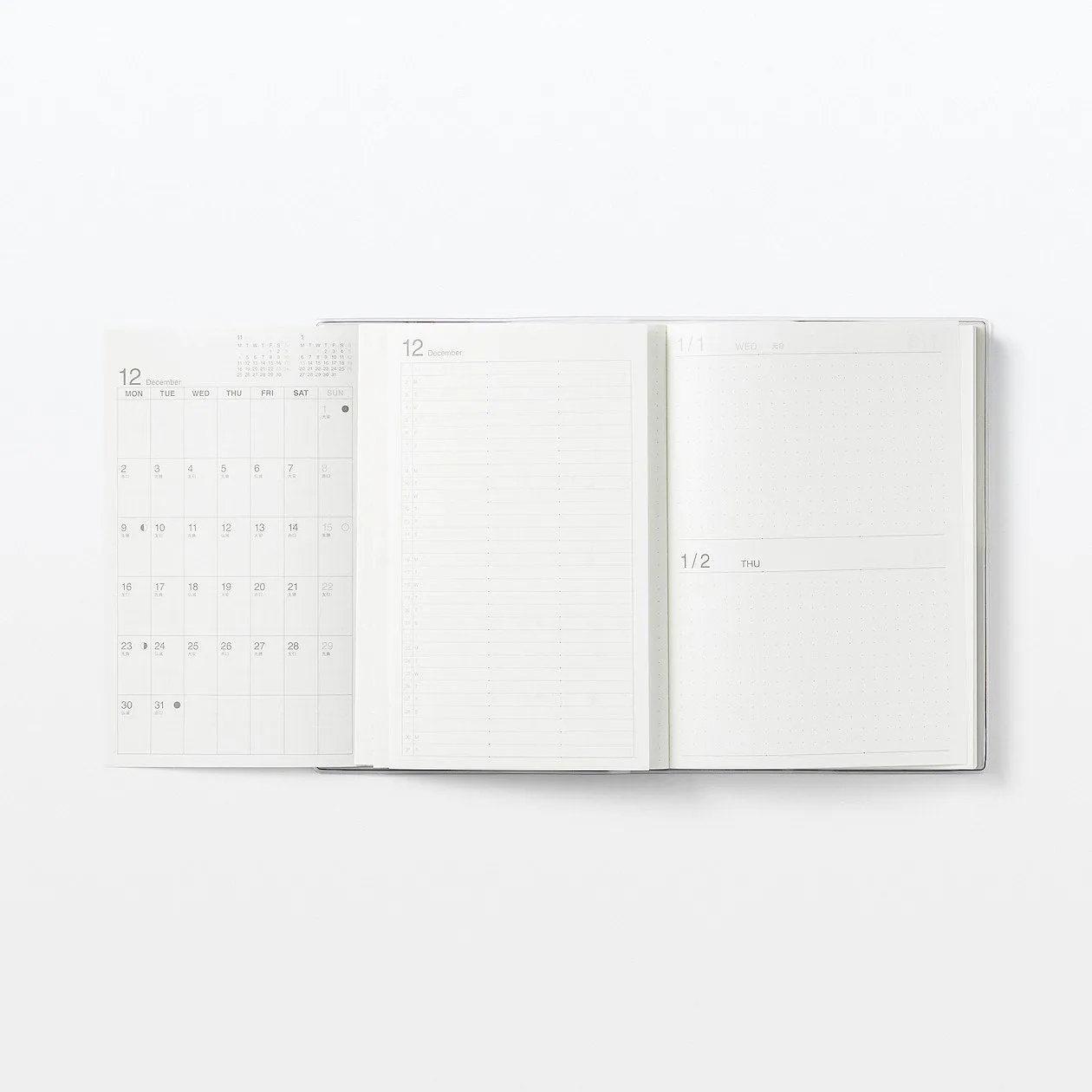 2025 Monthly/Daily Planner (Mon to Sun) - B6