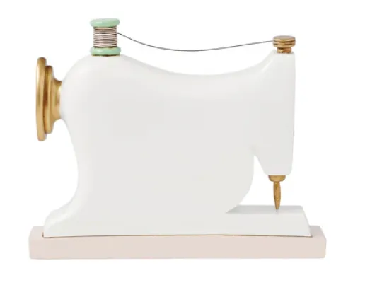 Allen Designs Sew Happy Desk Clock