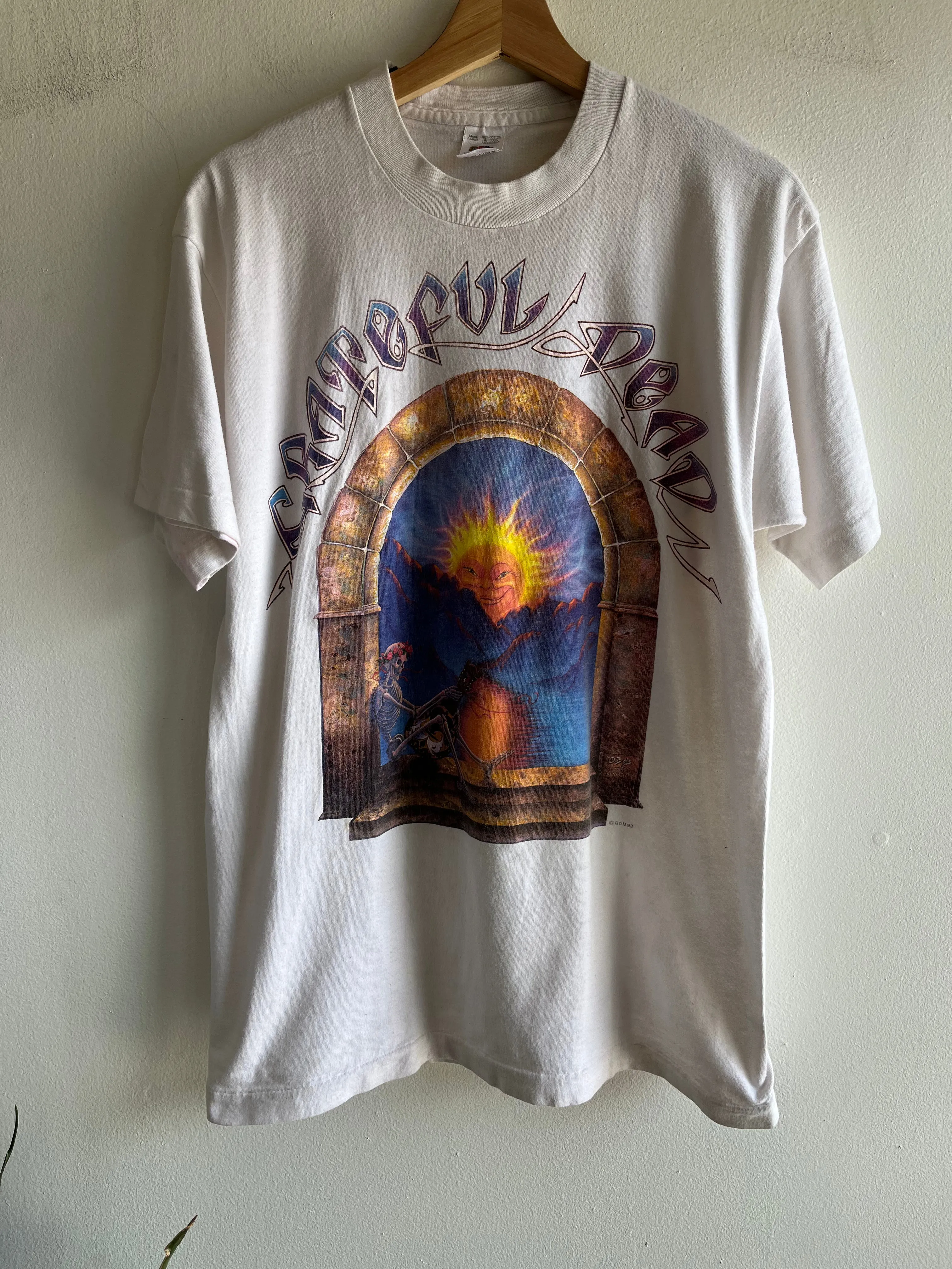 Authentic Vintage 1993 Grateful Dead Madison Square Garden T-Shirt