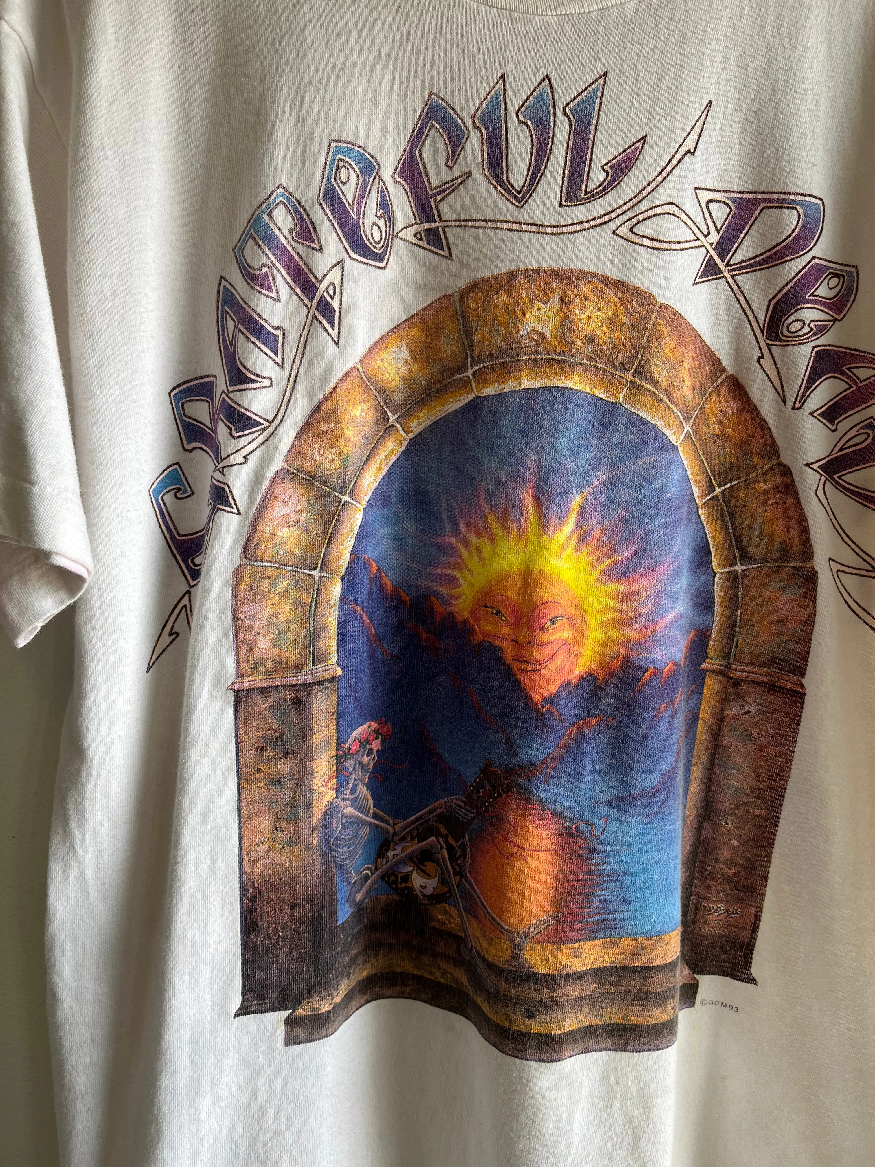 Authentic Vintage 1993 Grateful Dead Madison Square Garden T-Shirt