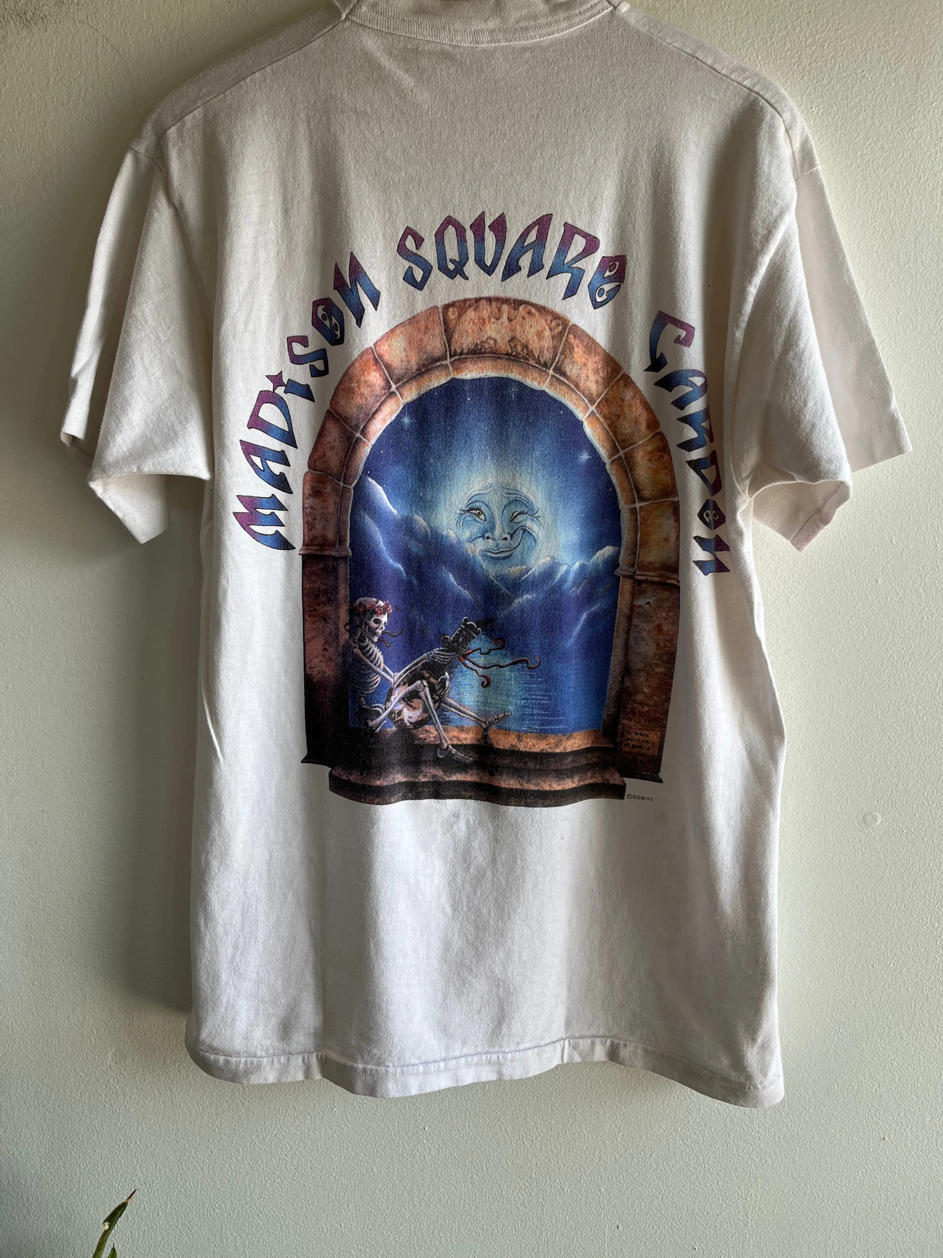 Authentic Vintage 1993 Grateful Dead Madison Square Garden T-Shirt