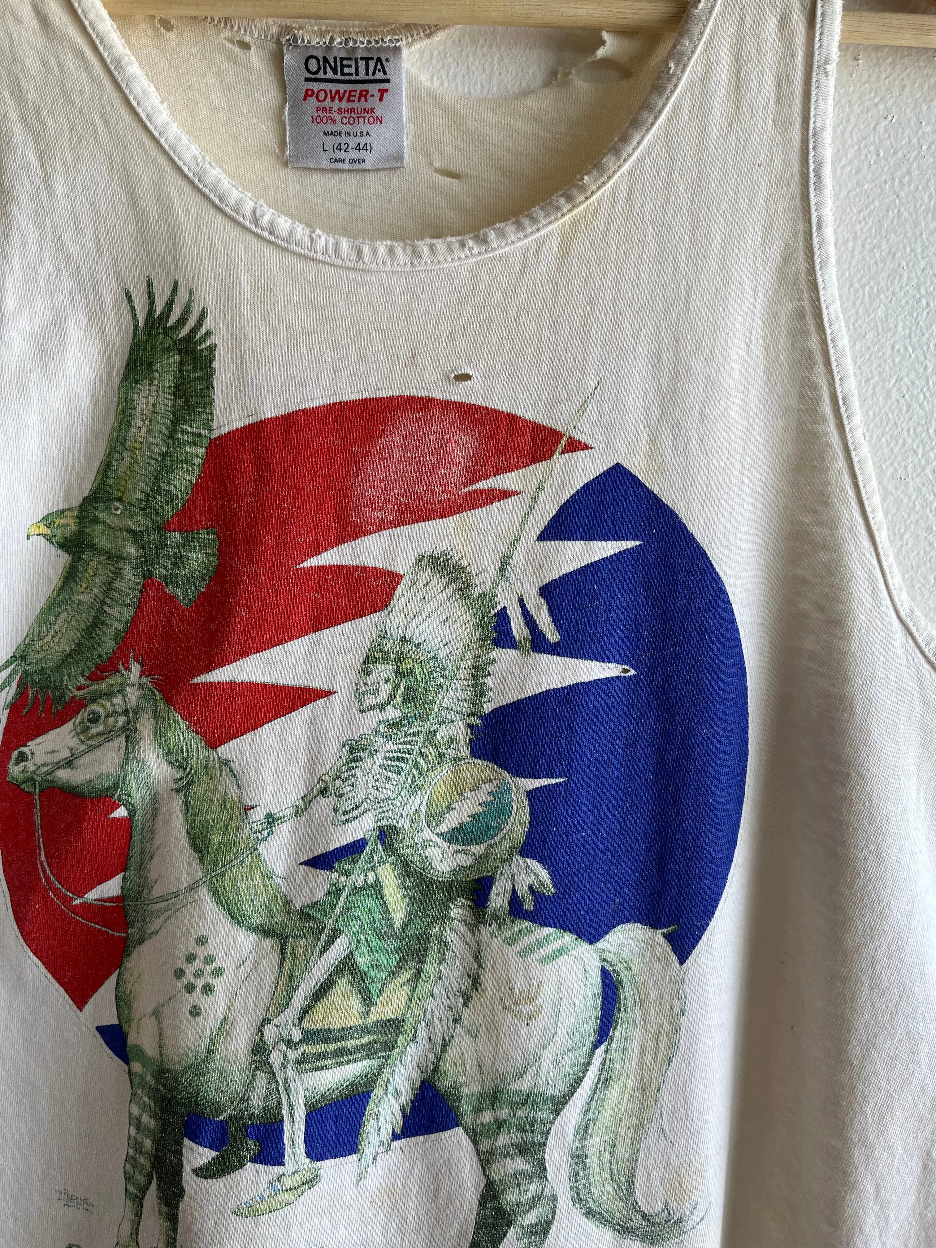 Authentic Vintage 1994 Grateful Dead Thrashed Tank Top T-Shirt