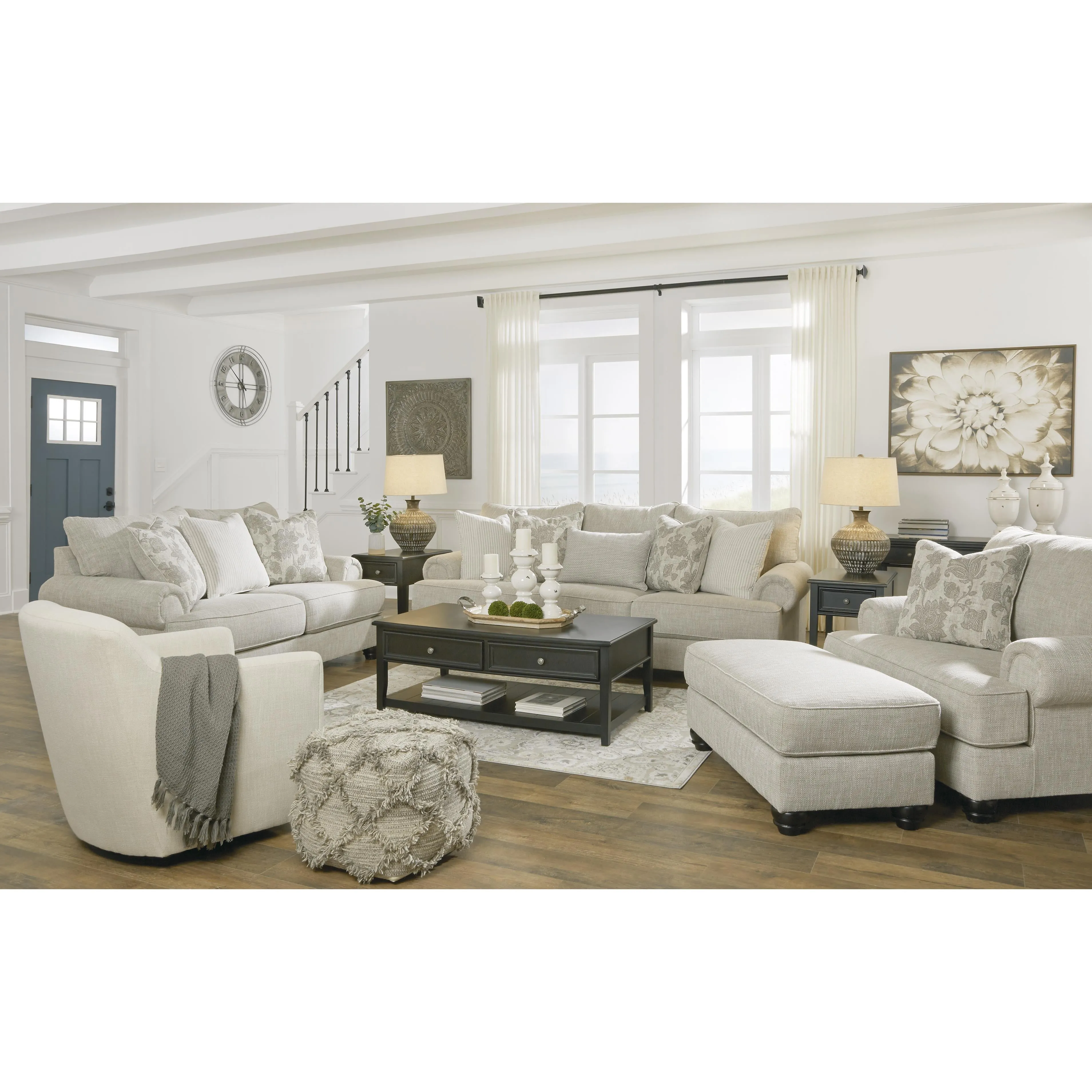 Benchcraft Asanti Stationary Fabric Loveseat 1320135