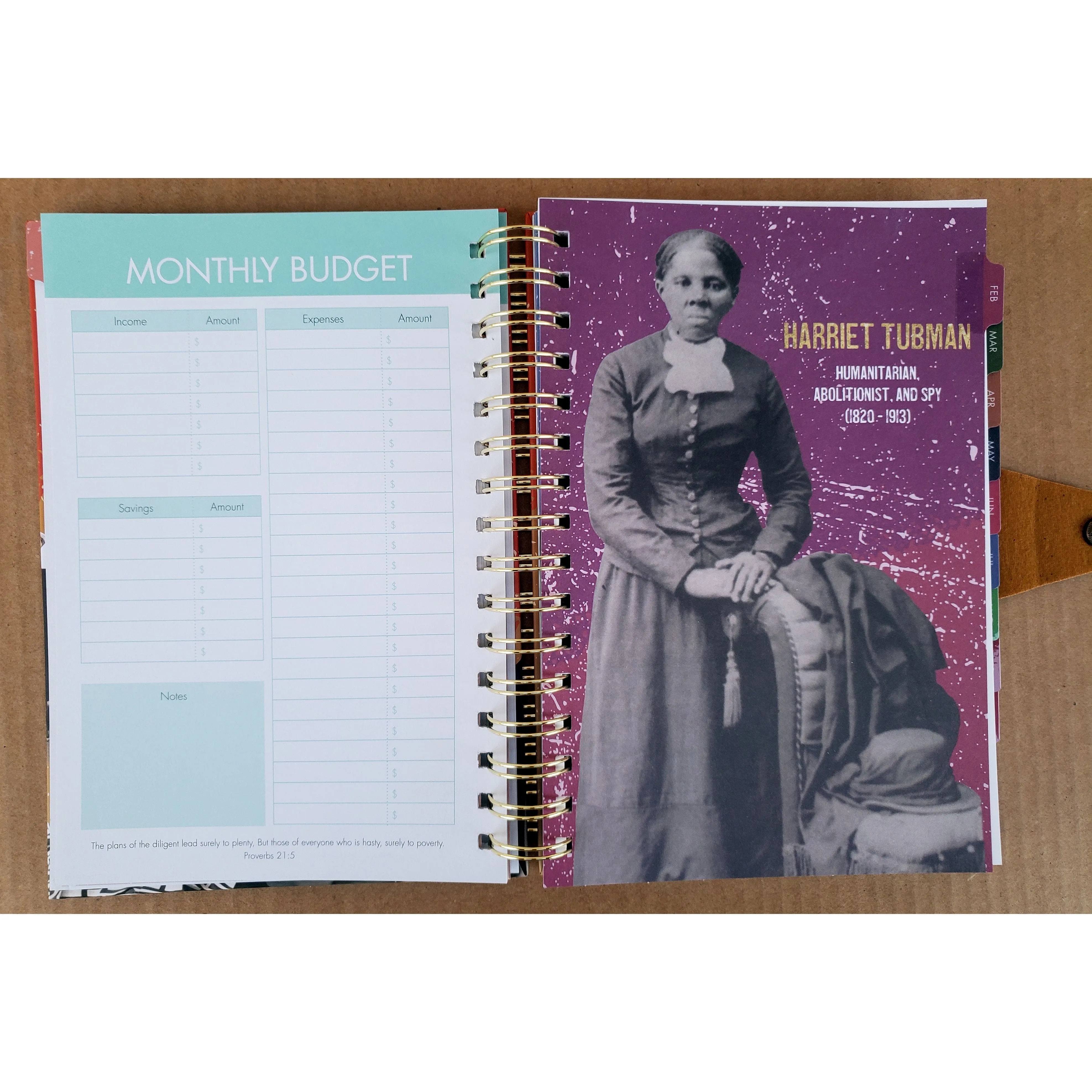 Black History 2022 Weekly Planner