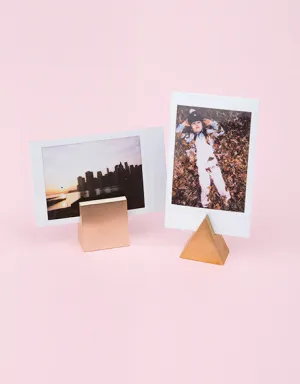 Brass Photo Stand Set of 2