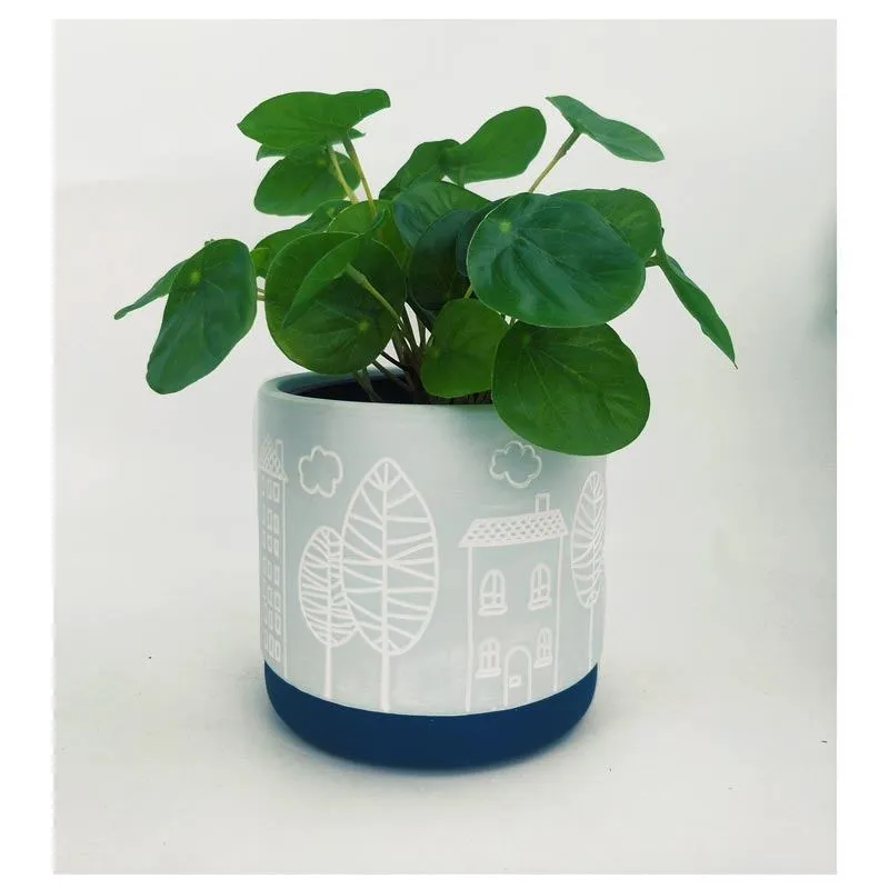 Bree Blue Planter