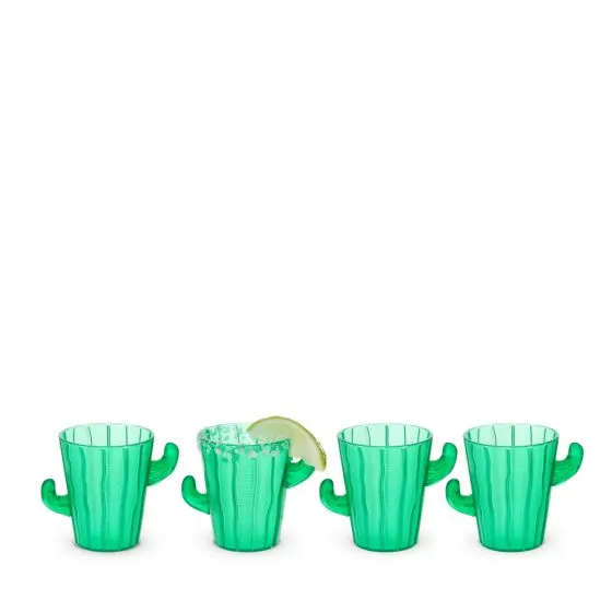 Cactus Shot Glasses - Set of 4