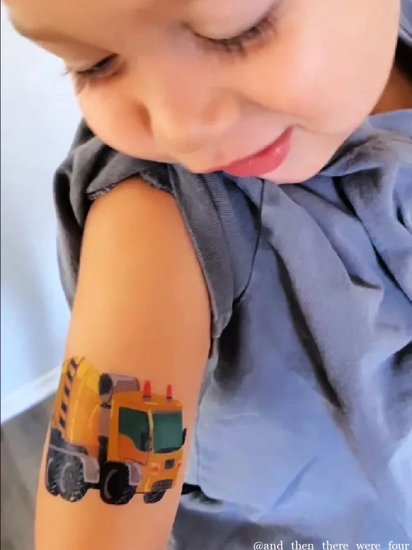 Concrete Mixer Truck Tattoos