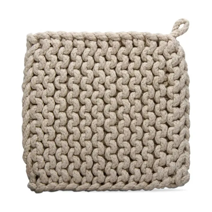 Crochet Trivet - Natural