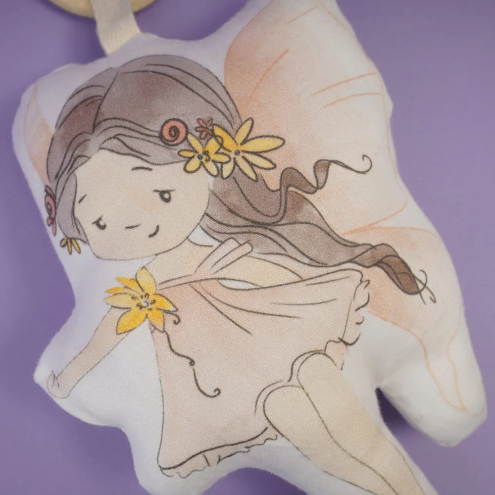 Fancy Fluff Organic Shape Cushion - Pixie Dust