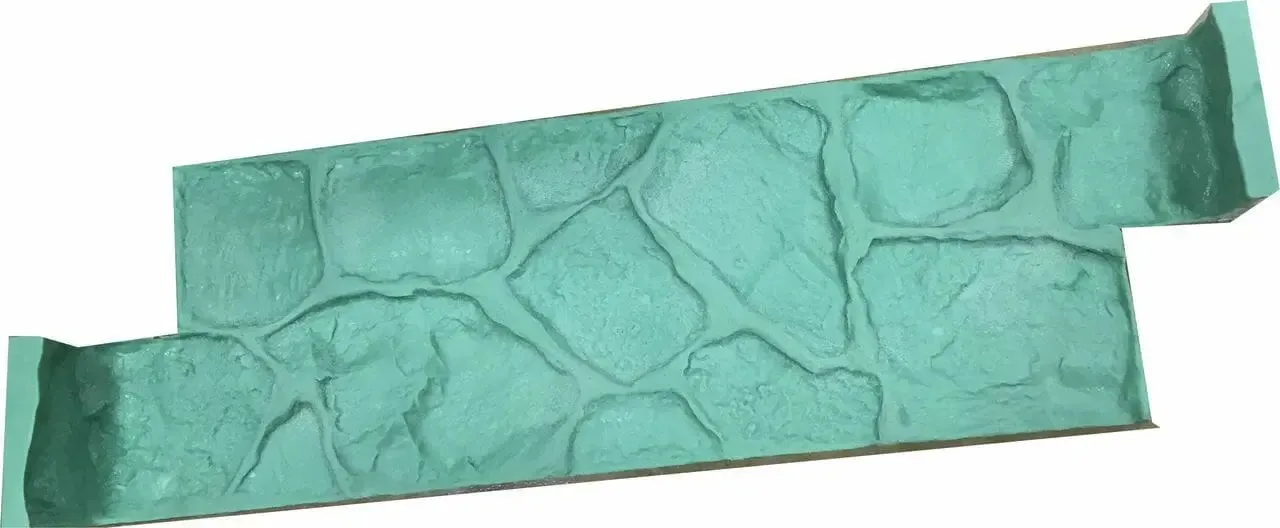 Firepit Concrete Square Molds - Boulder Rock Liners (Set of 4)