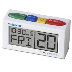 MedCenter Talking Alarm Clock