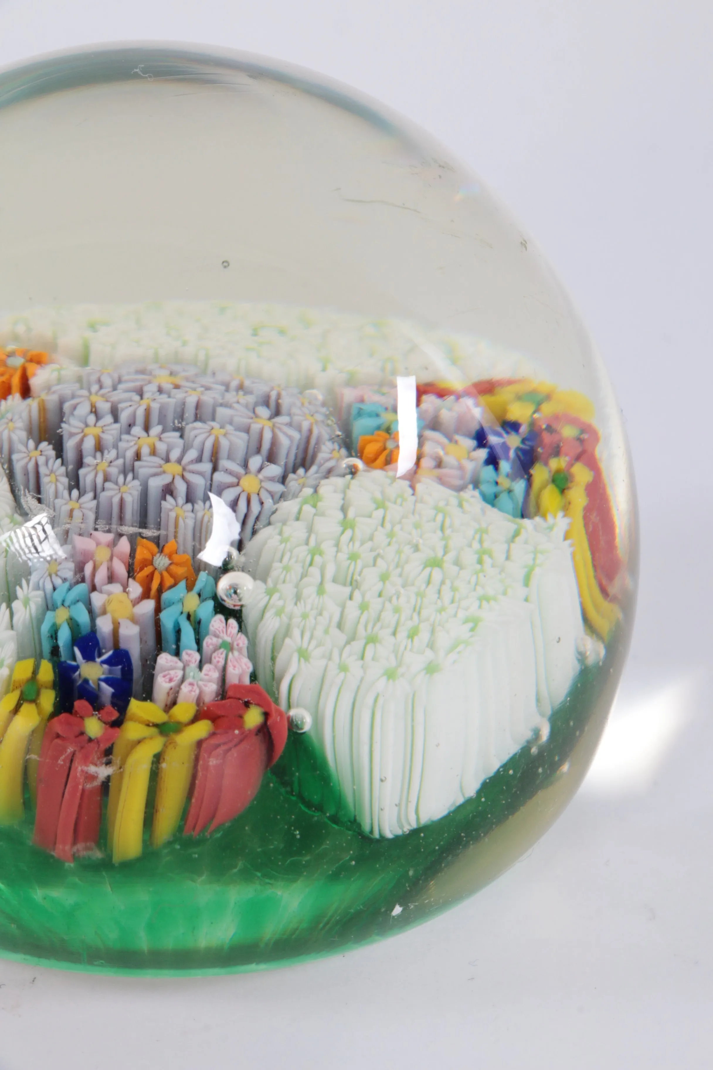 Murano Millefleur Paperweight from the 1960s