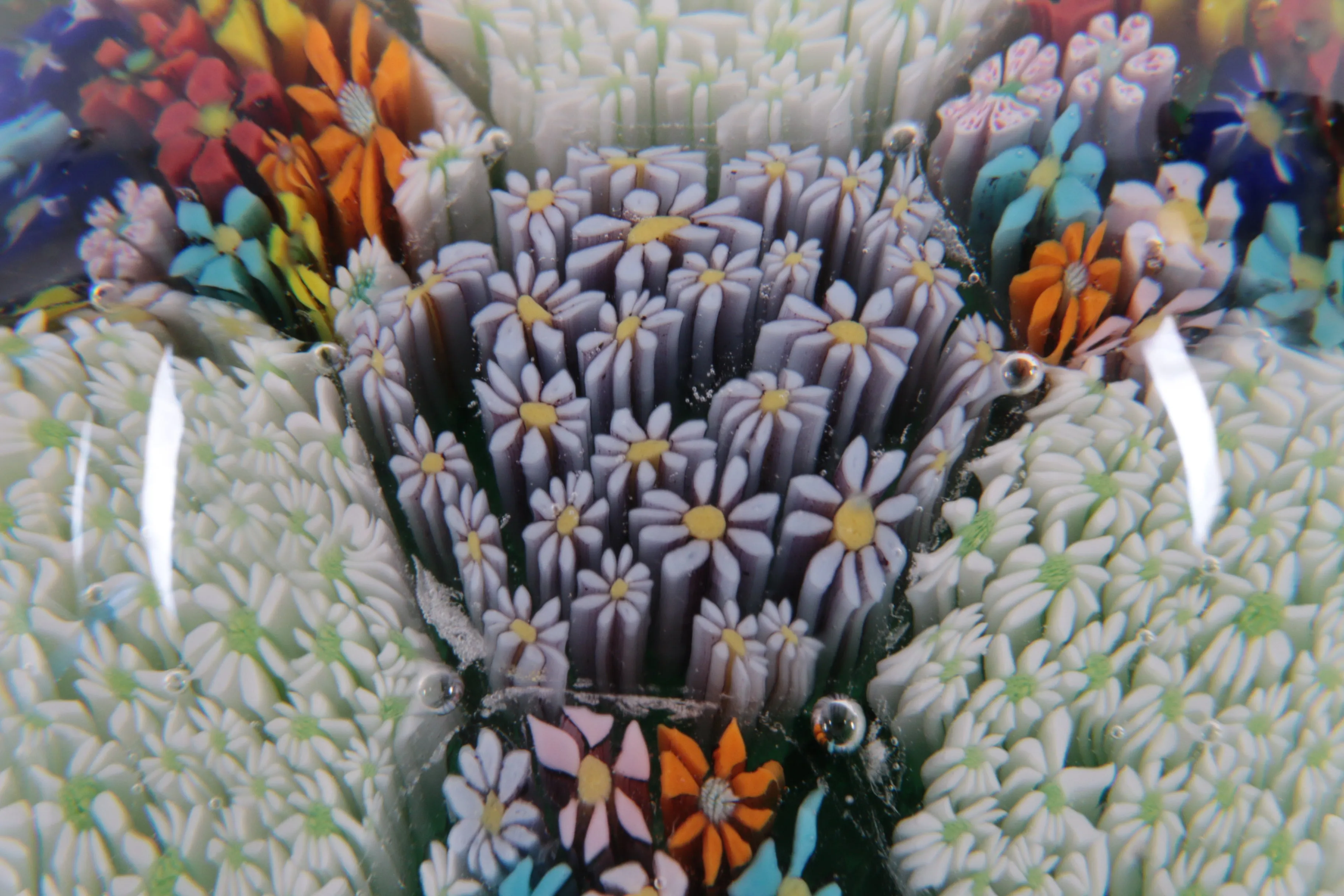 Murano Millefleur Paperweight from the 1960s