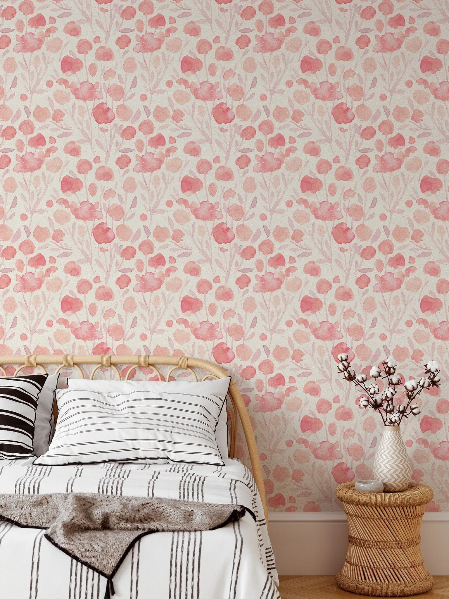 Pink Boho Wallpaper