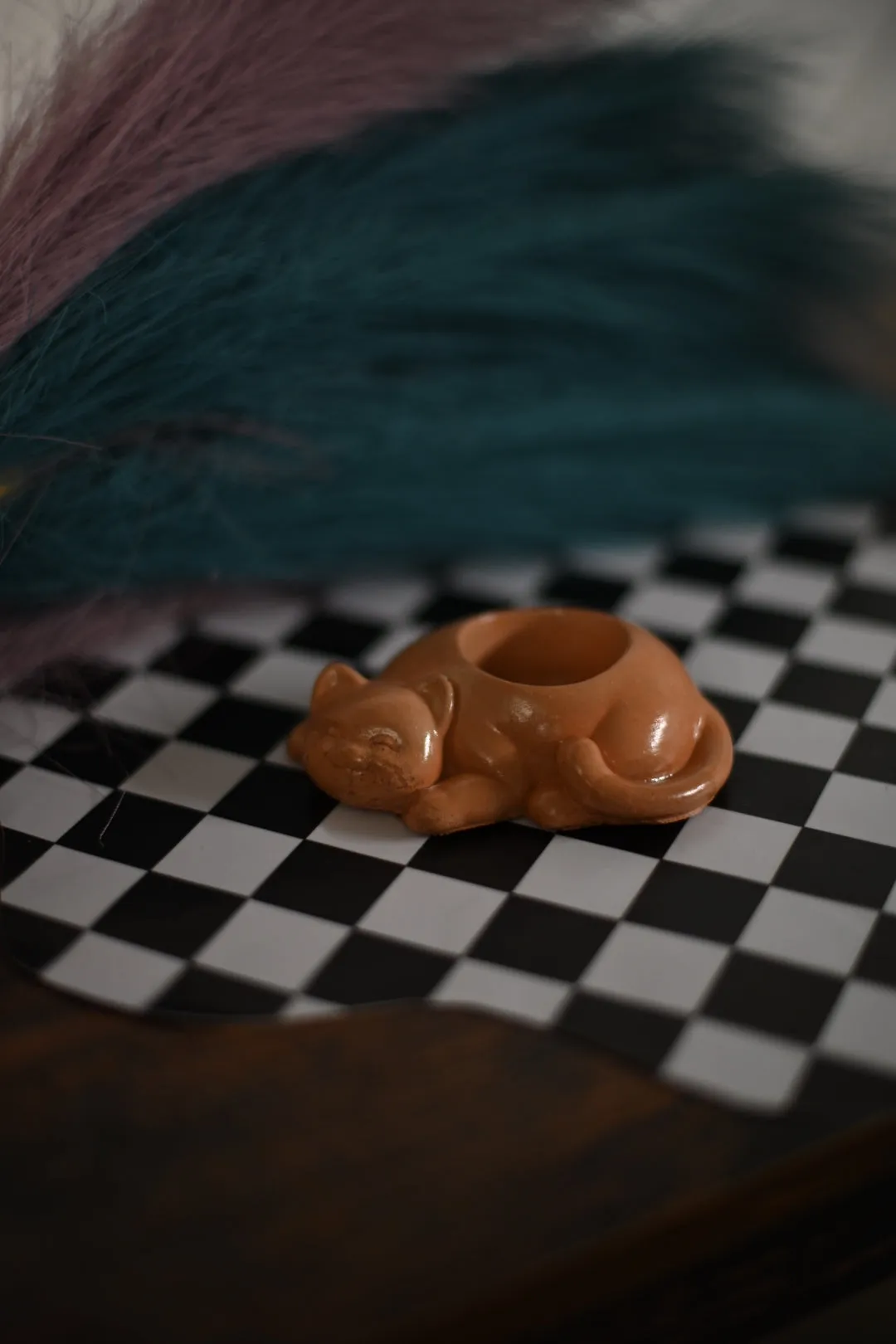 "Kitty" Concrete Tealight Holder Collection