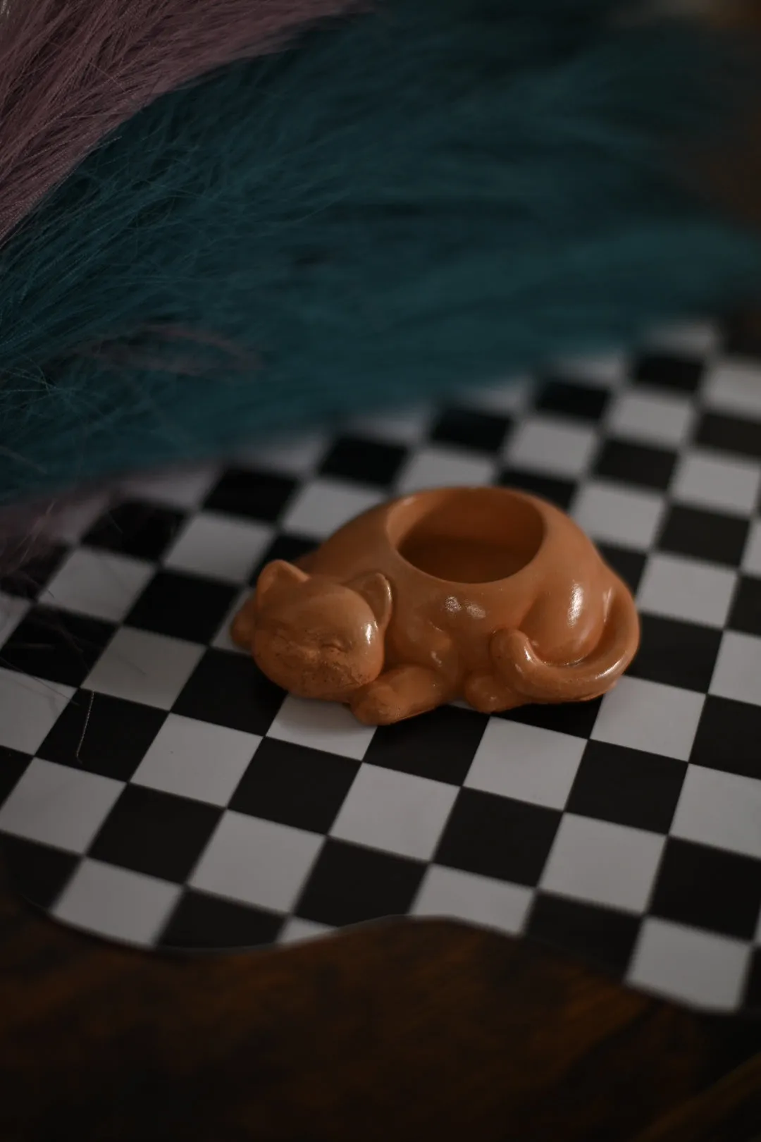 "Kitty" Concrete Tealight Holder Collection