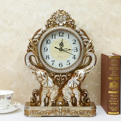 Retro Desktop Clock With Alarm To Be Utilized As Night Desk Clock For Bedroom Or Office
