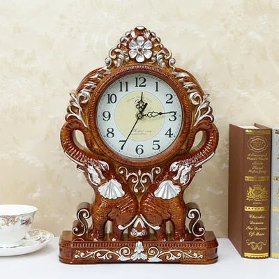 Retro Desktop Clock With Alarm To Be Utilized As Night Desk Clock For Bedroom Or Office