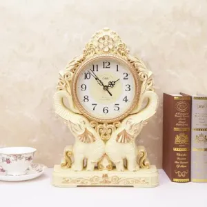 Retro Desktop Clock With Alarm To Be Utilized As Night Desk Clock For Bedroom Or Office