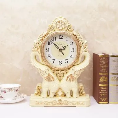 Retro Desktop Clock With Alarm To Be Utilized As Night Desk Clock For Bedroom Or Office