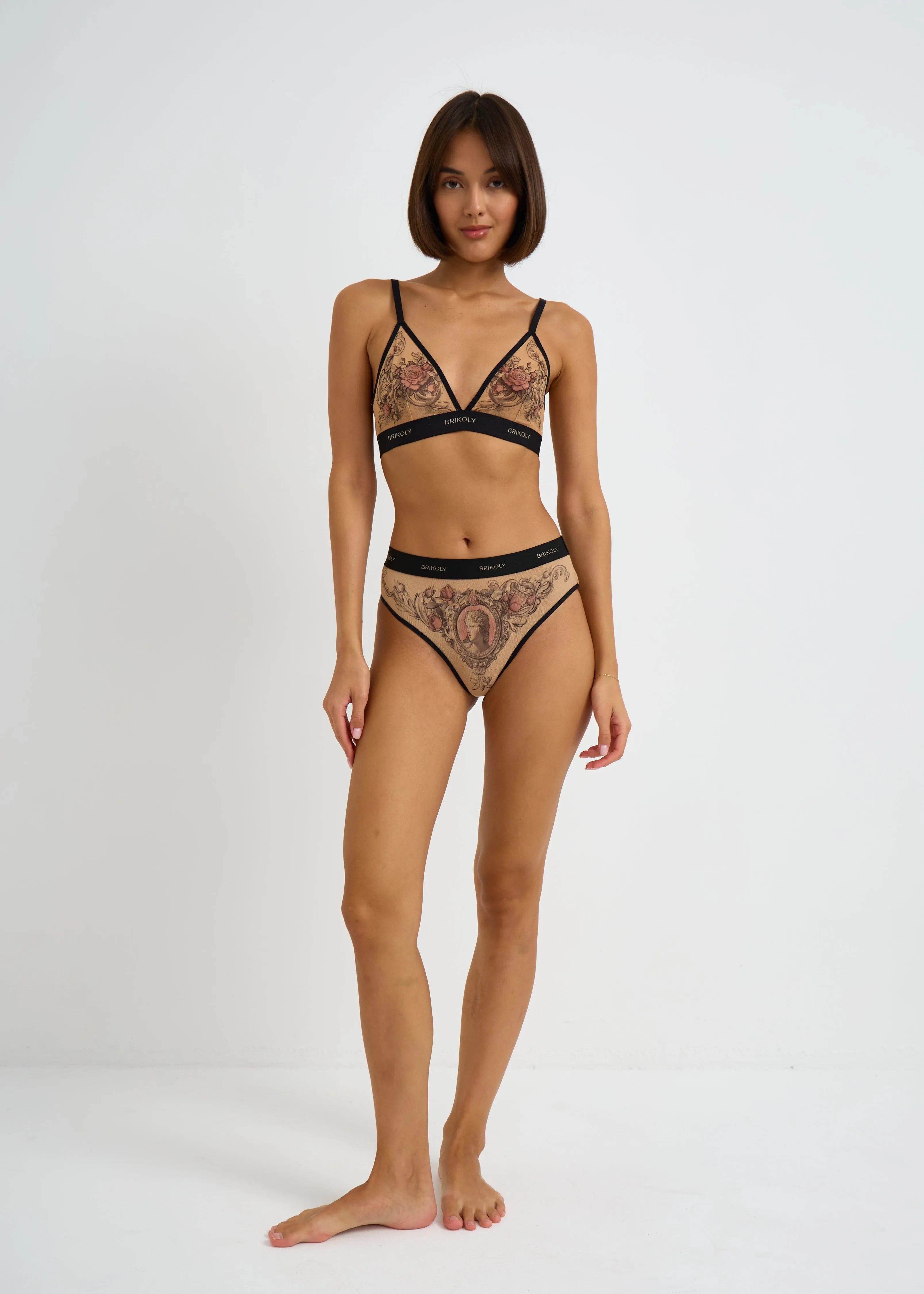 Rose Cupless Bra - Unique, Hypoallergenic, Alluring
