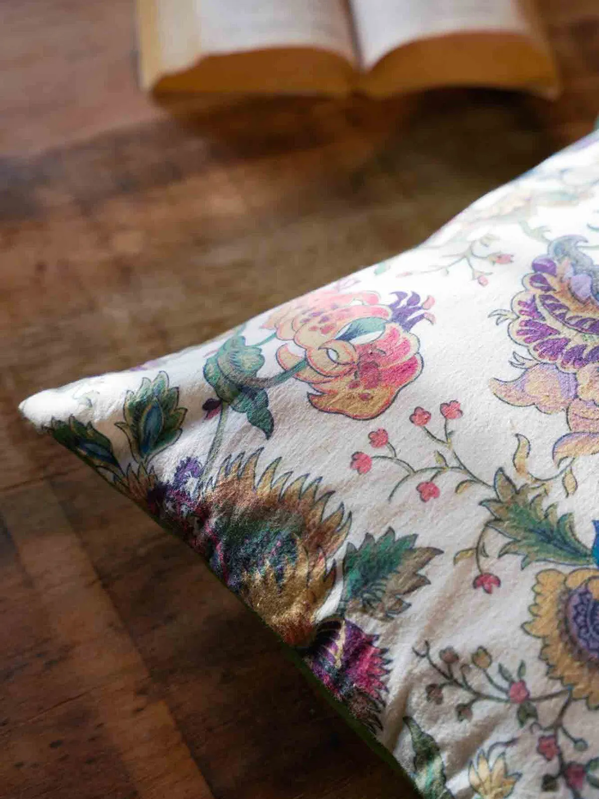 Spring Blossoms Elegant Floral Cushion Cover