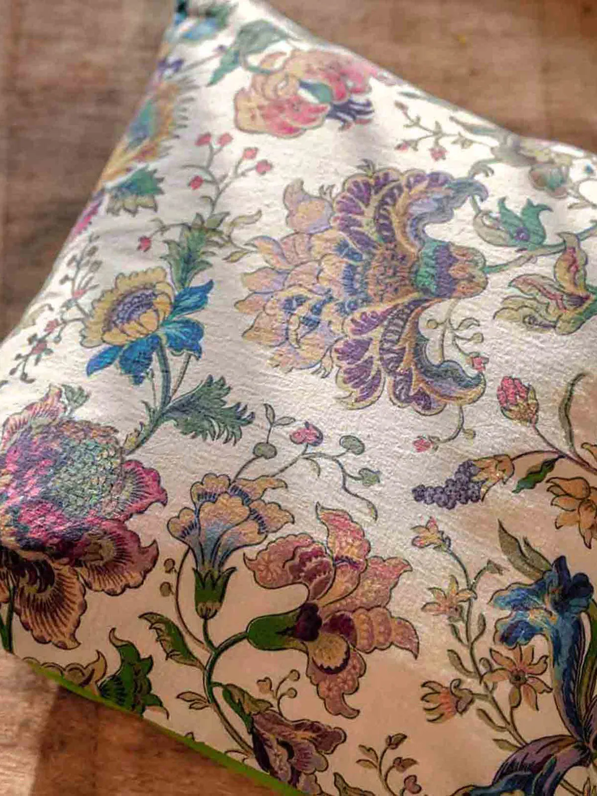 Spring Blossoms Elegant Floral Cushion Cover