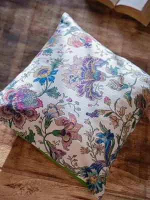 Spring Blossoms Elegant Floral Cushion Cover