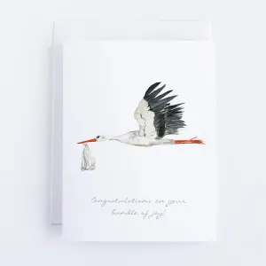 Stork Note Card