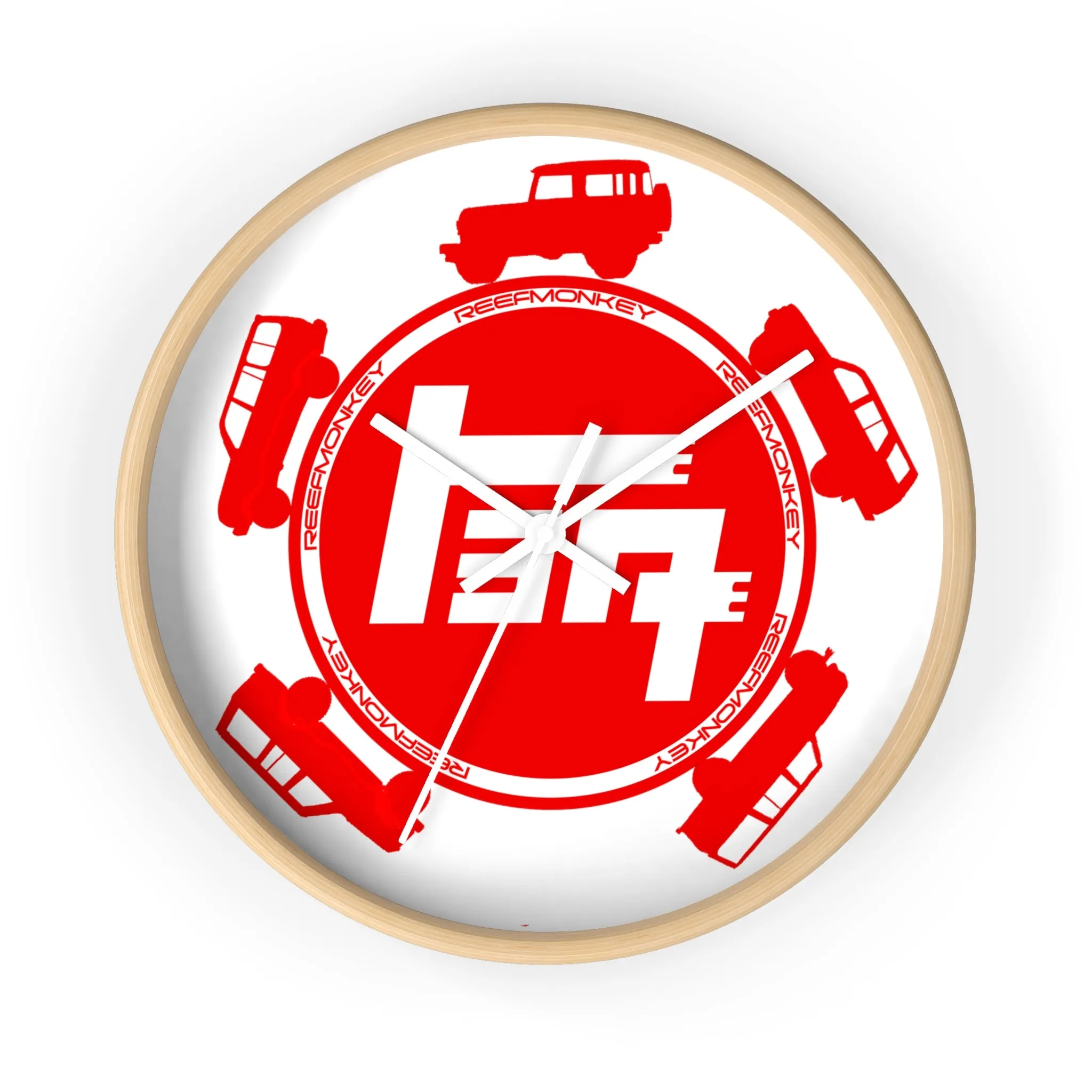 Teq Toyota Silhouette Wall Garage Clock - Reefmonkey