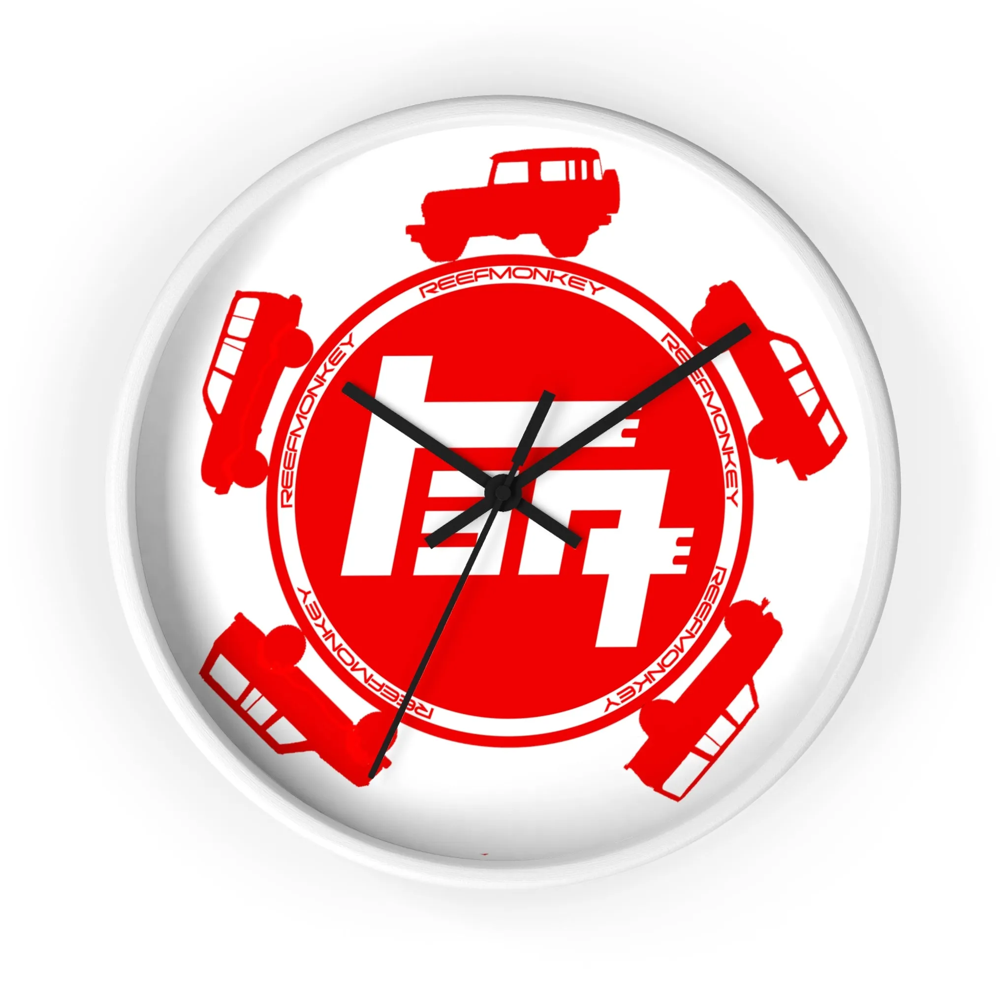 Teq Toyota Silhouette Wall Garage Clock - Reefmonkey