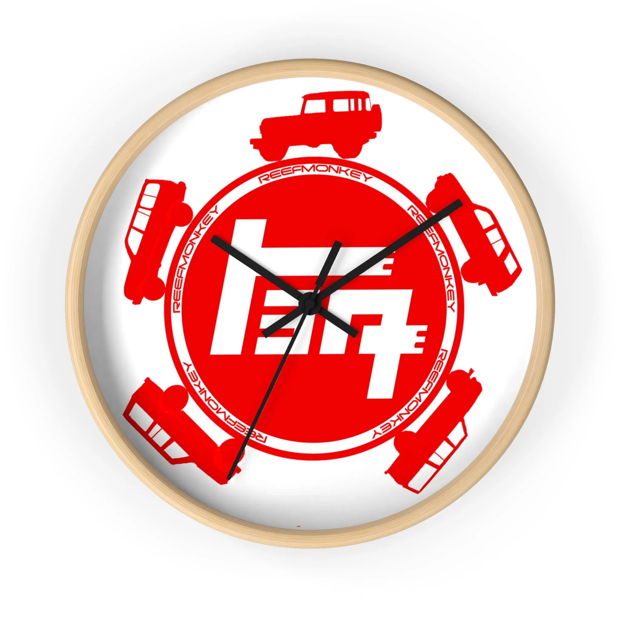 Teq Toyota Silhouette Wall Garage Clock - Reefmonkey