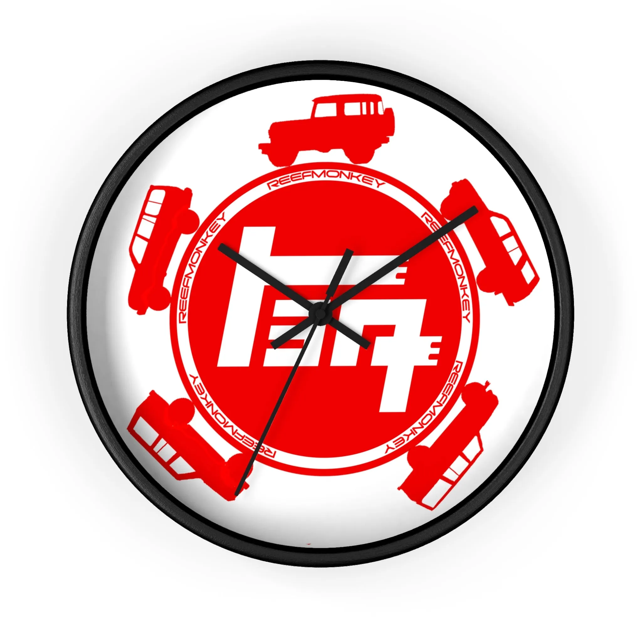Teq Toyota Silhouette Wall Garage Clock - Reefmonkey