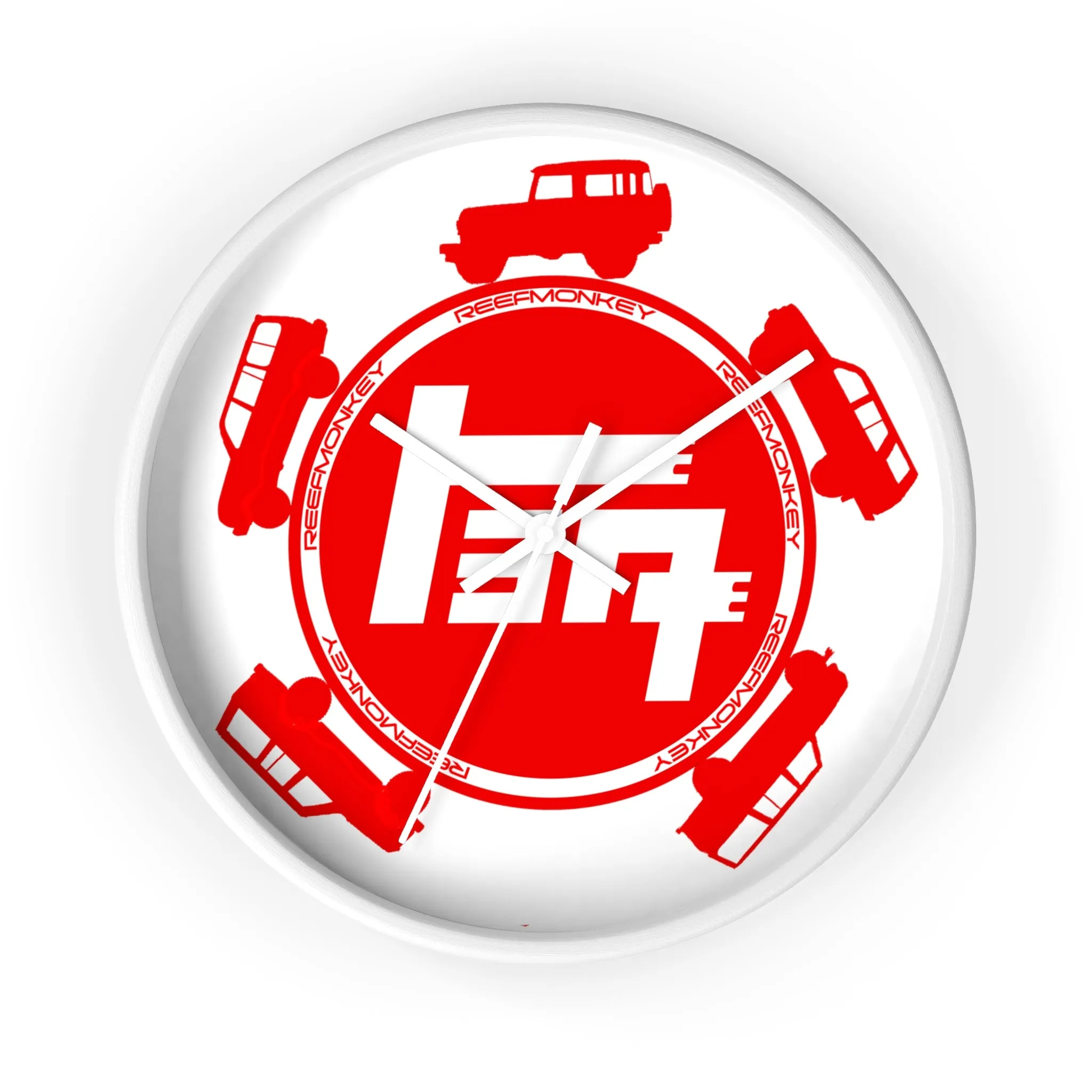 Teq Toyota Silhouette Wall Garage Clock - Reefmonkey