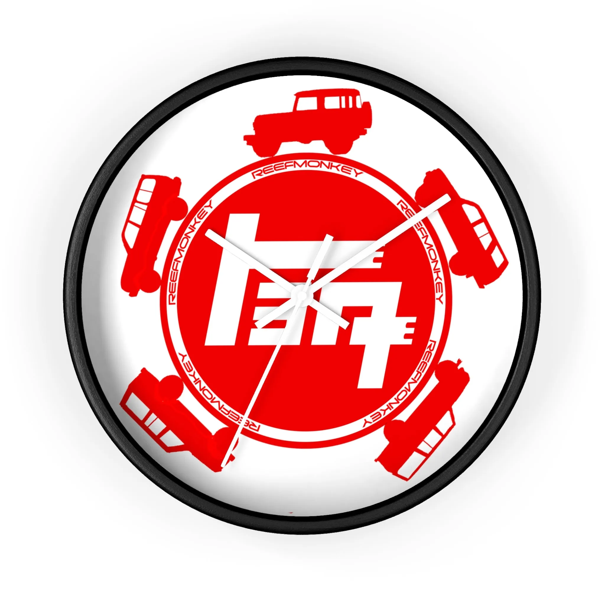 Teq Toyota Silhouette Wall Garage Clock - Reefmonkey