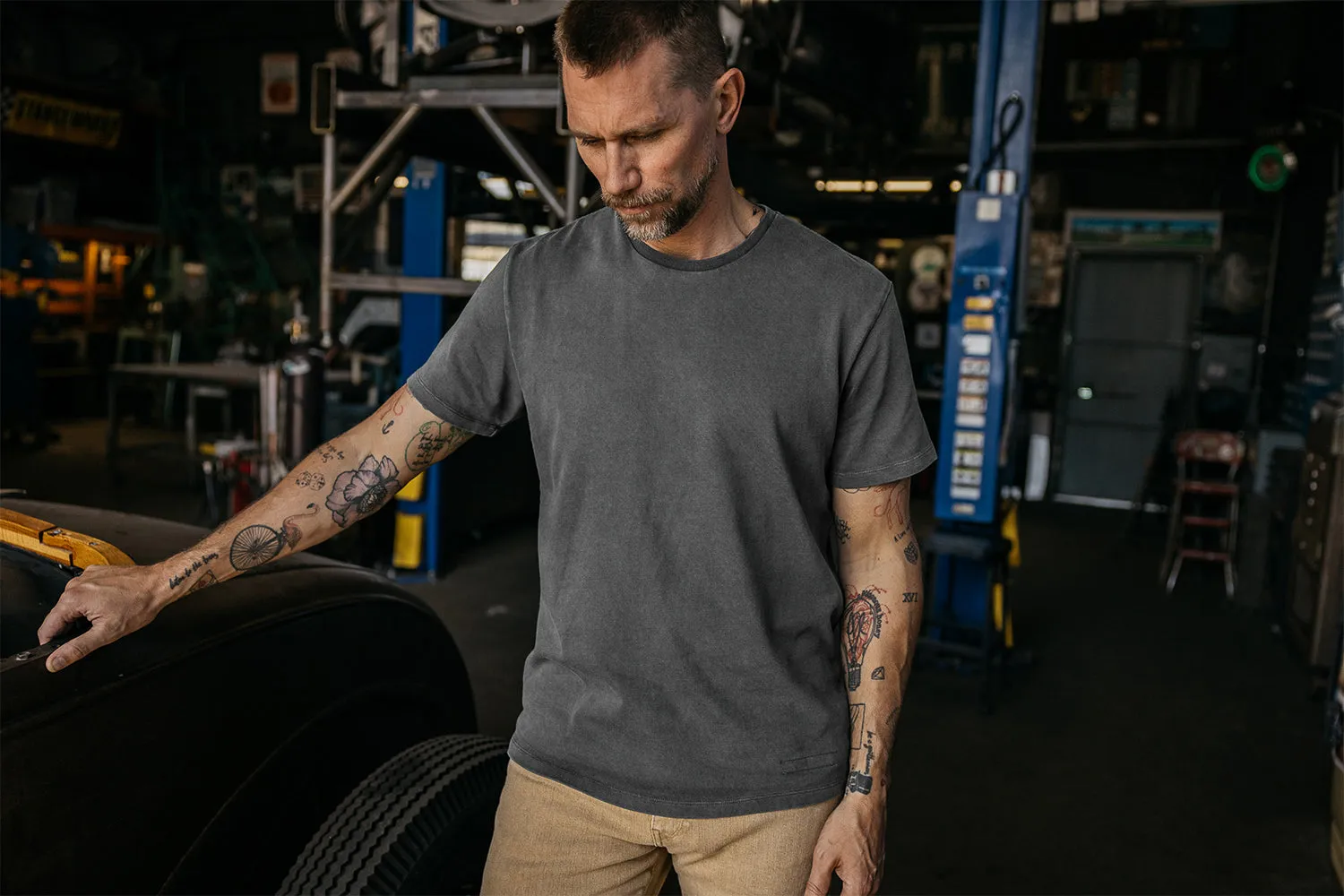 The Stamp 9oz Organic Cotton - Concrete