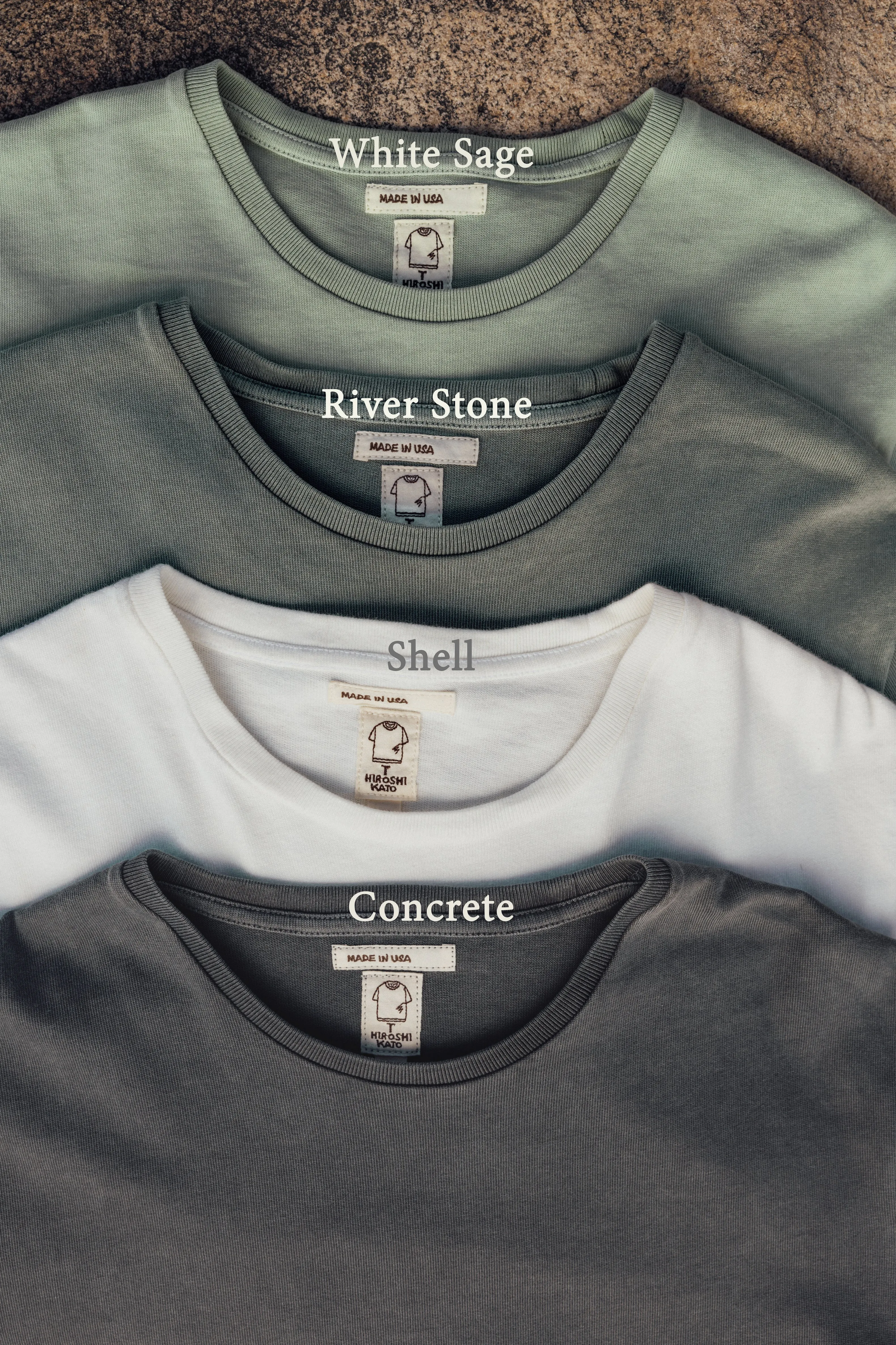 The Stamp 9oz Organic Cotton - River Stone