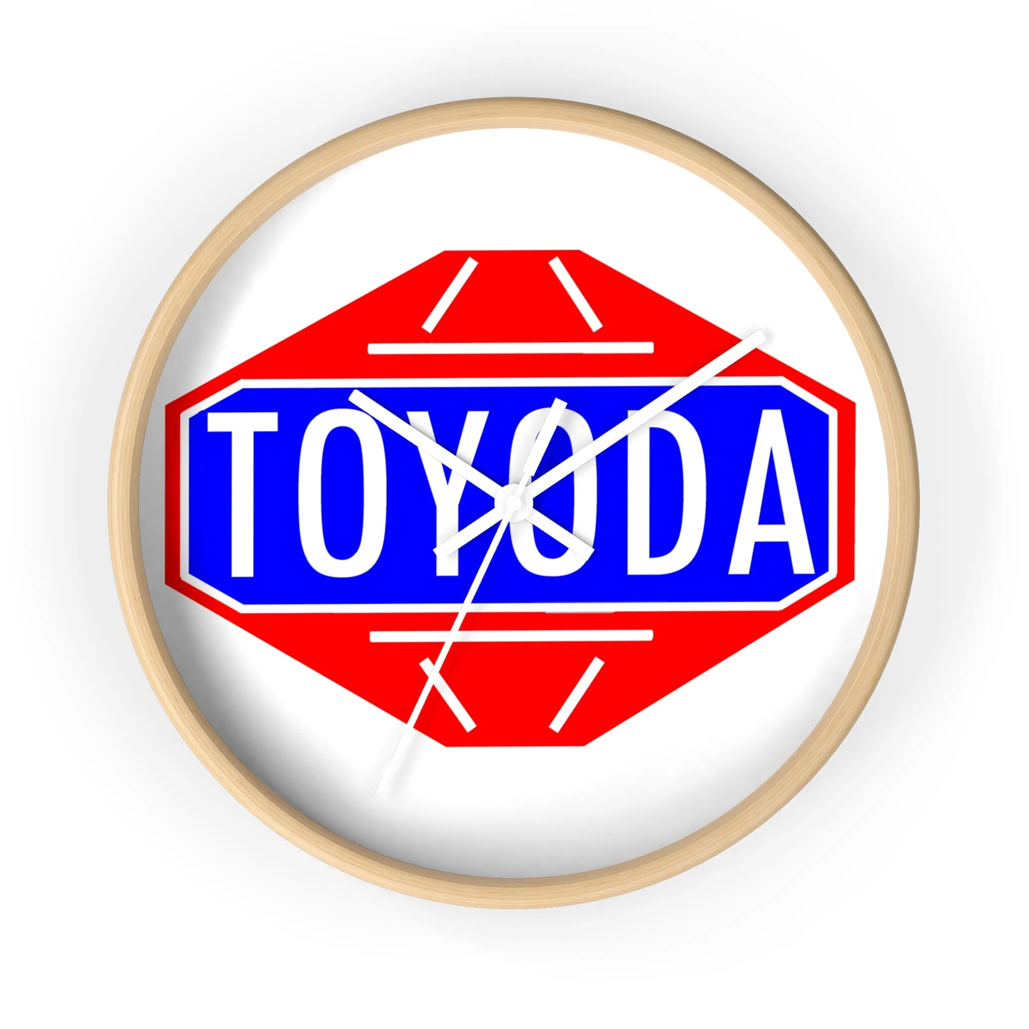 Toyoda Old School Logo Wall Clock - Reefmonkey
