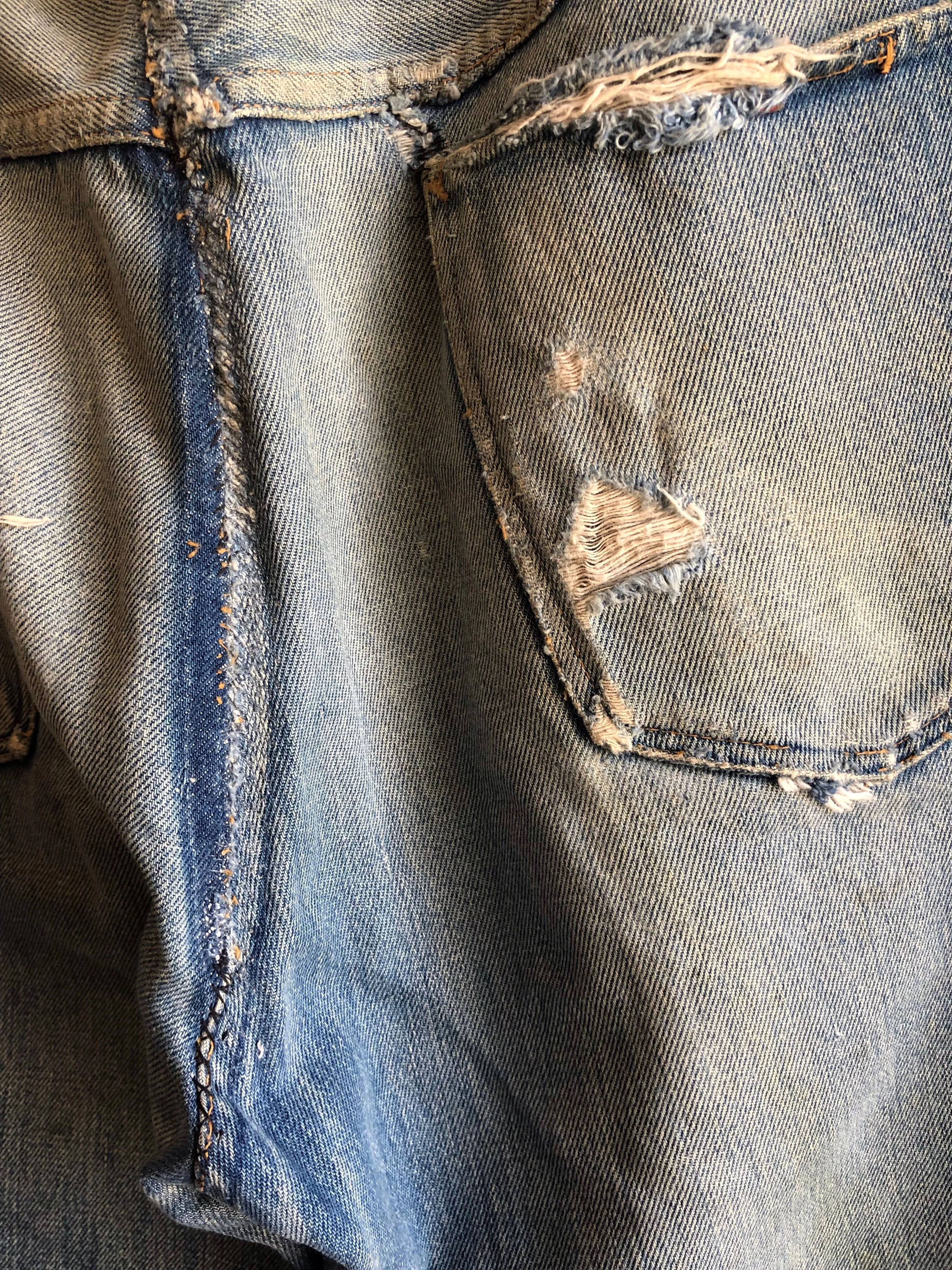 Vintage 1950s Foremost Selvedge Denim Jeans