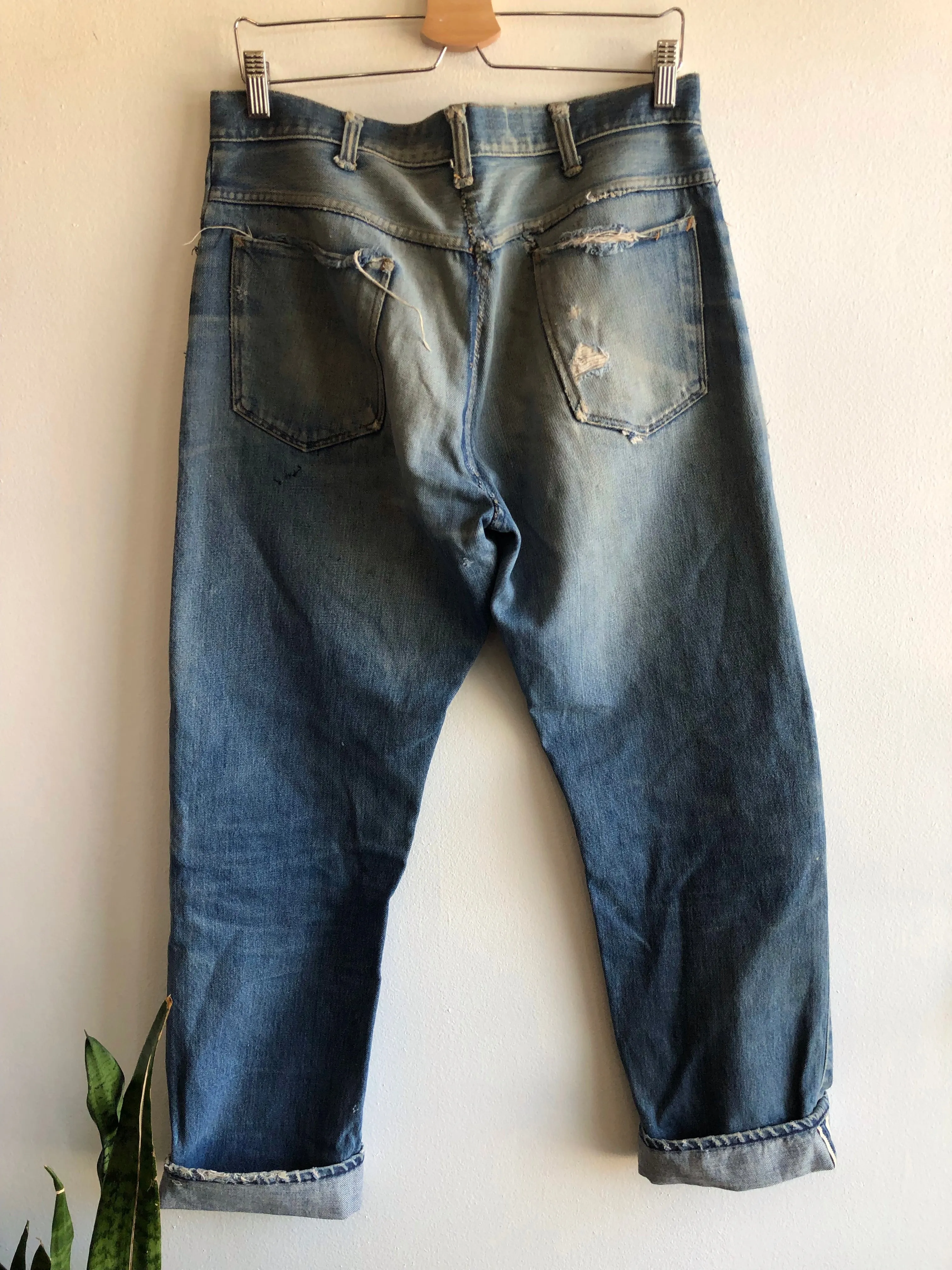Vintage 1950s Foremost Selvedge Denim Jeans