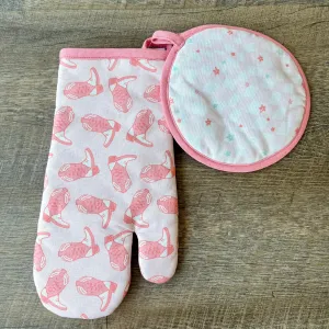 Western Cowgirl Boots Pot Holder Set by Callie Danielle