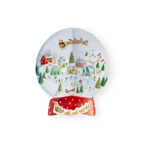 Winter Village Snow Globe Christmas 3D Advent Calendar